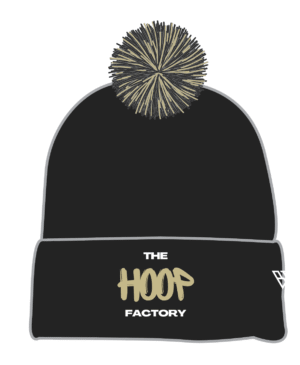 The Hoop Factory Beanie Black (The Hoop Factory Logo)