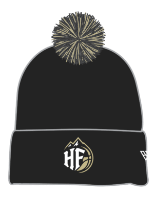 The Hoop Factory Beanie Black (HF Logo)